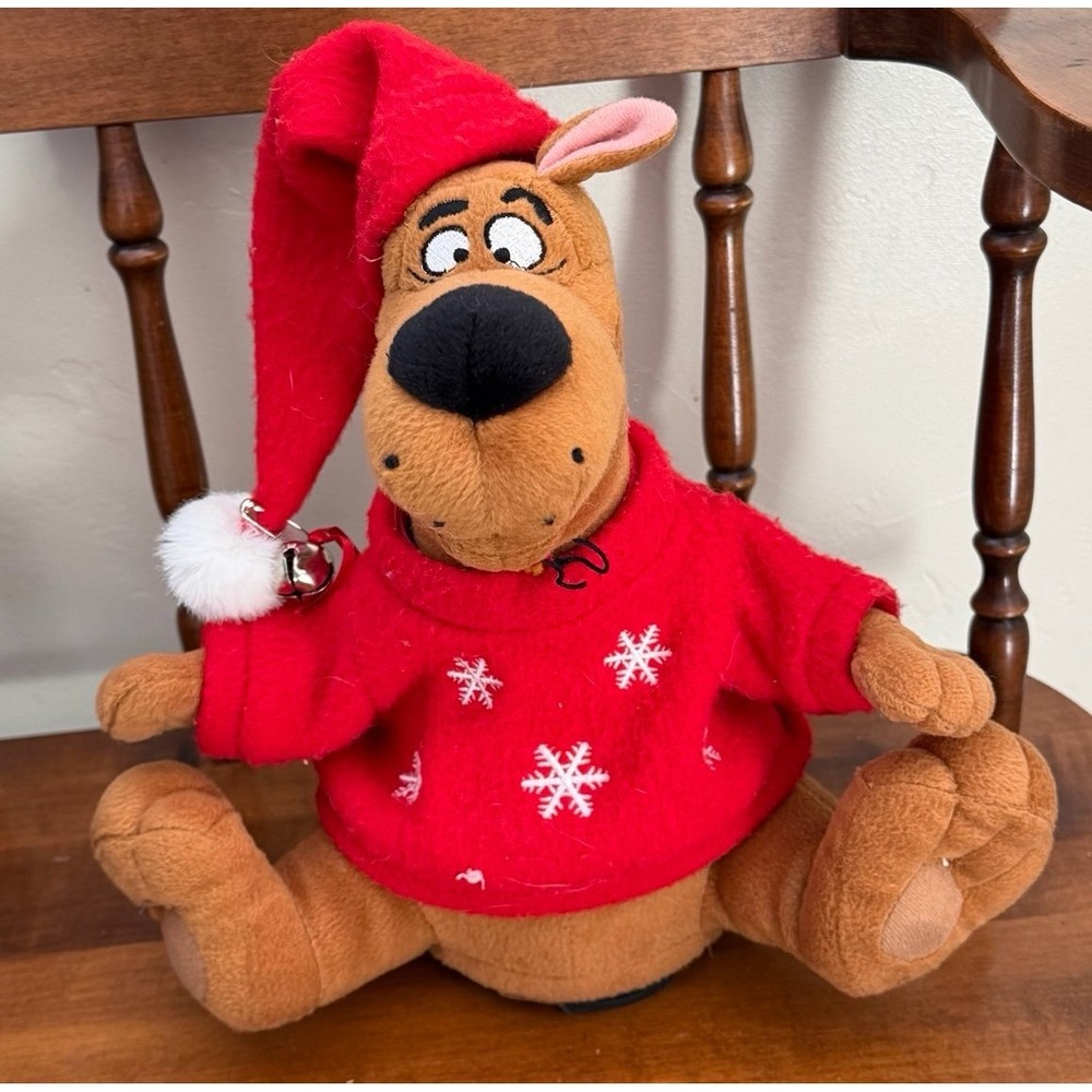 Scooby-Doo Gemmy Christmas Plush Animated Talking Toy Cartoon Network 2001‎